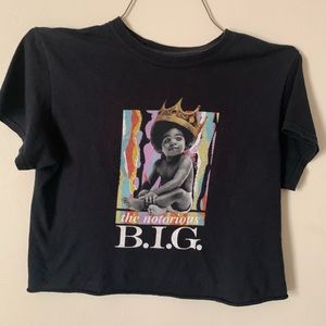 Notorious B.I.G. Black top😱